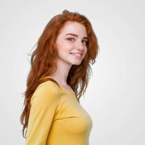 yellow basic top